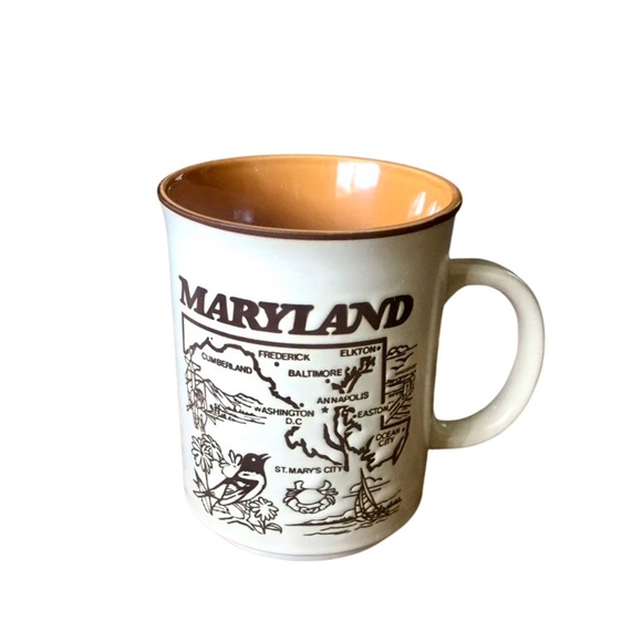 Other - Vintage Souvenir Maryland Stoneware Coffee Mug